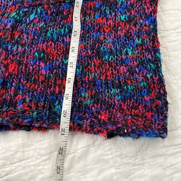 Vintage Evian Knit Multicolor Sweater size Medium - Picture 7 of 7